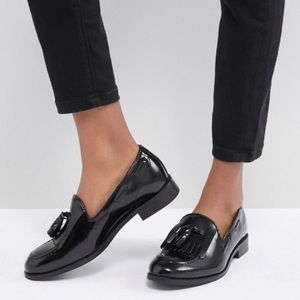 ASOS H by Hudson Fringe Leather Loafer